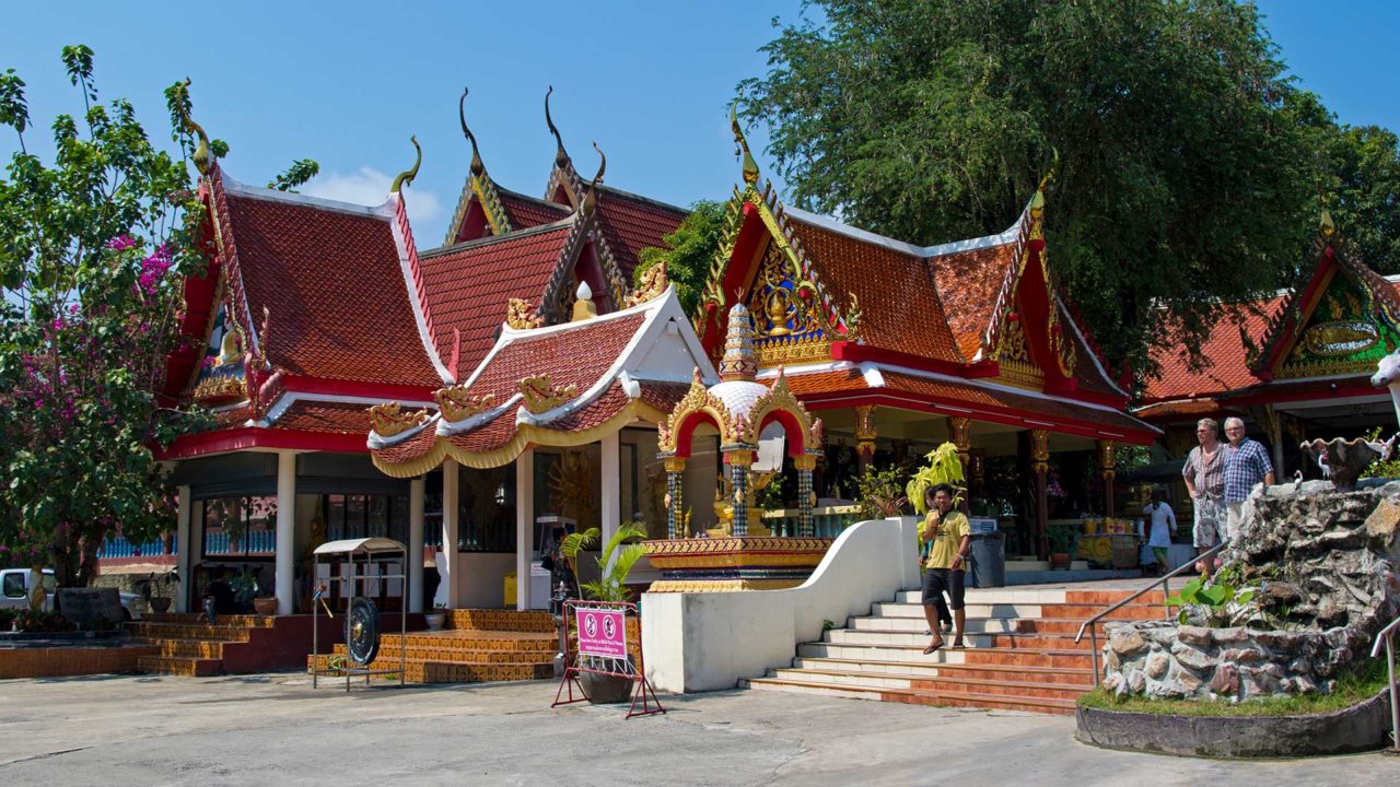Tempelgebäude des Wat Phra Yai, Big Buddha von Koh Samui