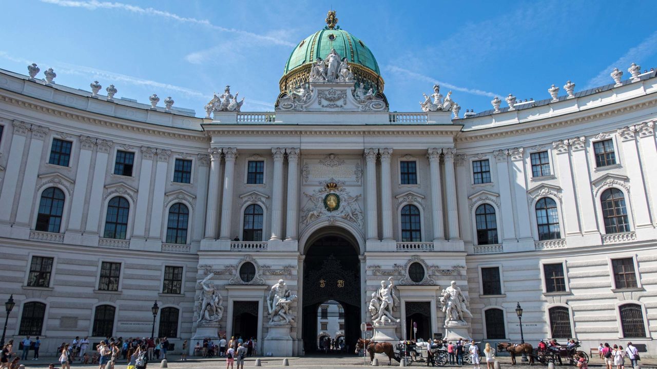 The Hofburg in Vienna