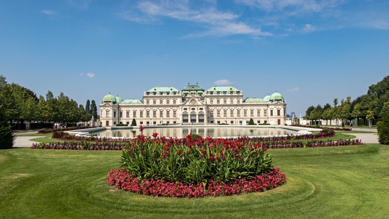 Das Wiener Schloss Belvedere