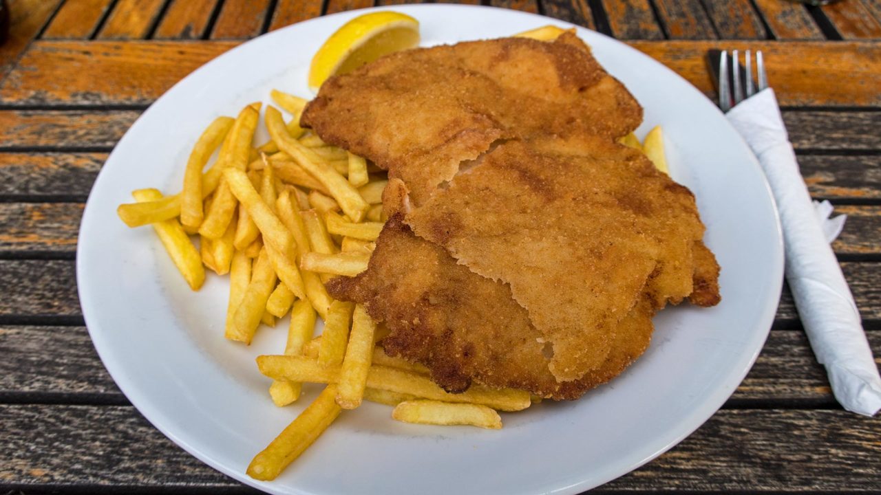 Wiener Schnitzel, the original in Vienna