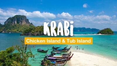 Chicken Island and Tub Island in Krabi - a day trip