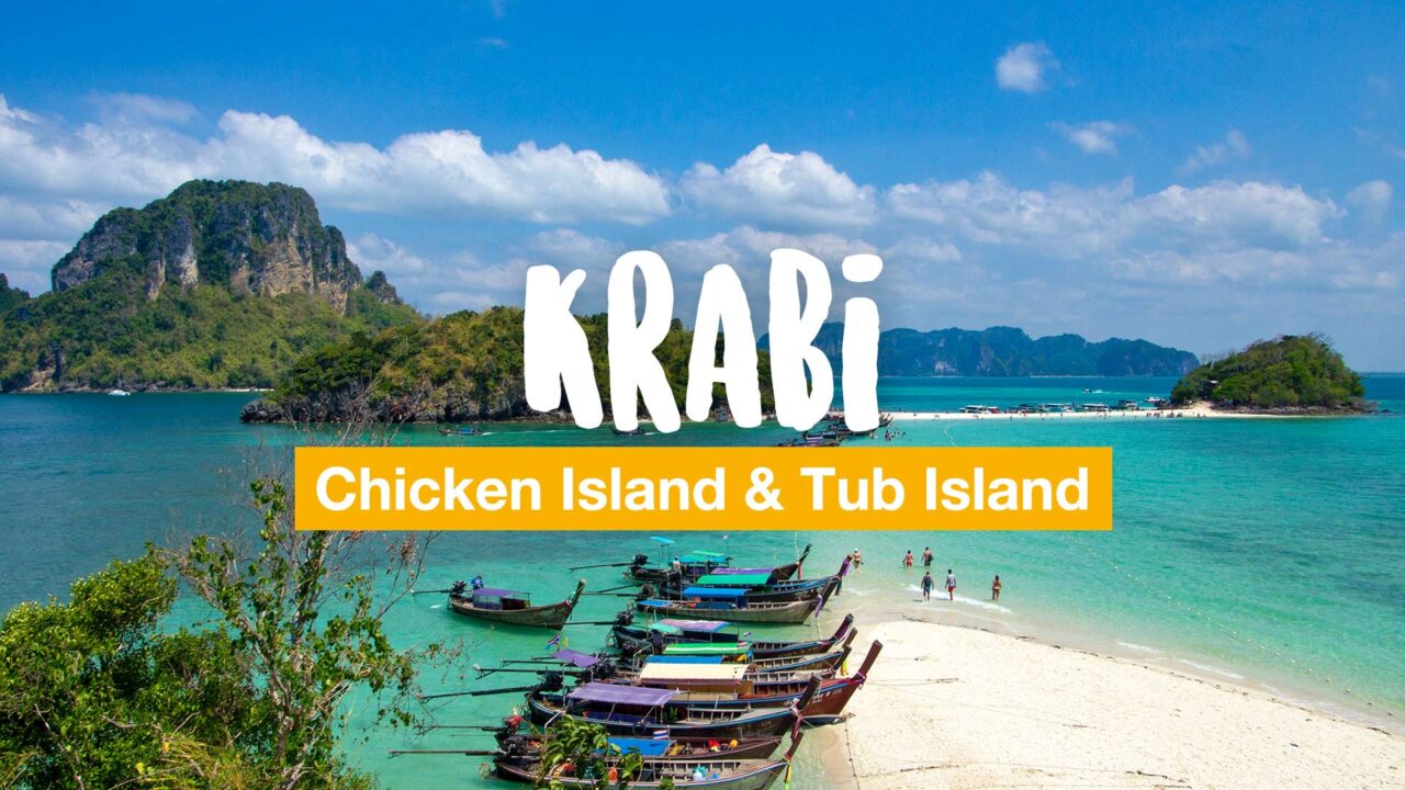 Chicken Island und Tub Island in Krabi - ein Tagesausflug
