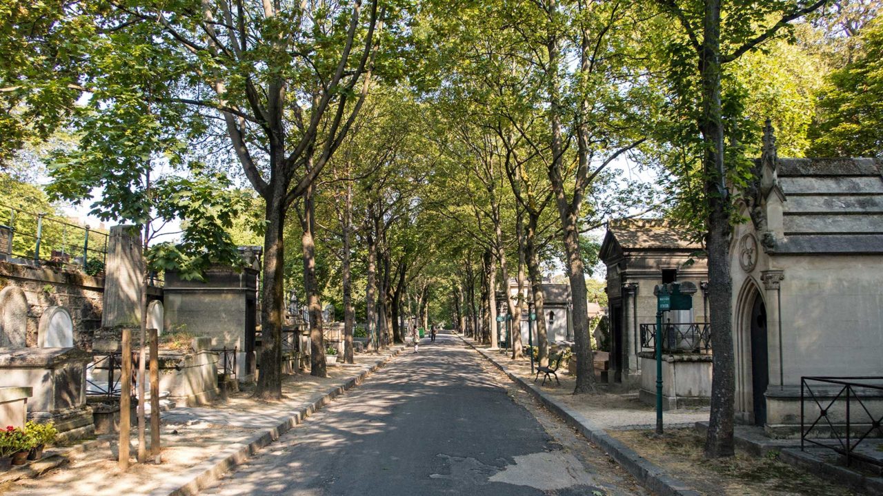 Der Cimetière de Montmartre, der Pariser Nordfriedhof von Montmartre