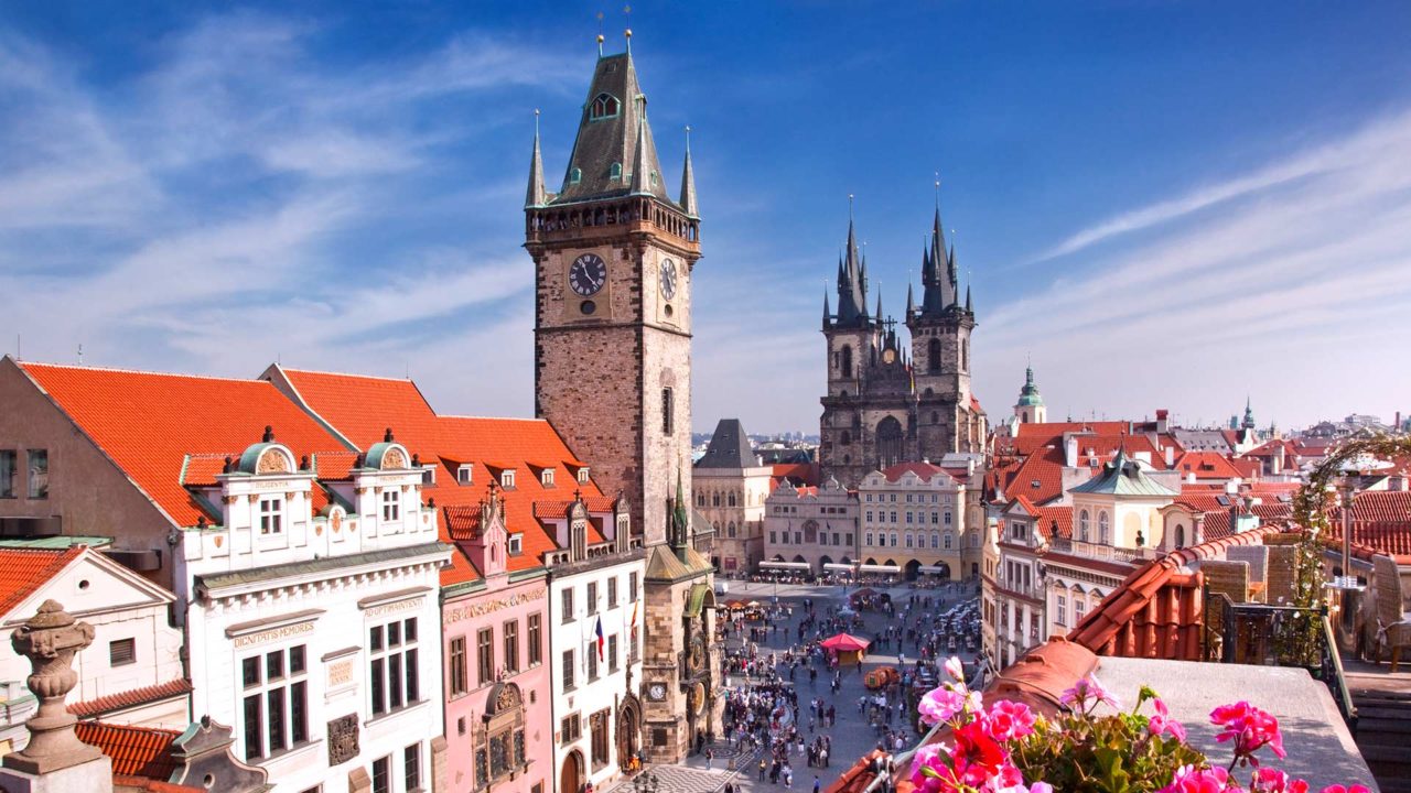 The Old Town Square of Prague