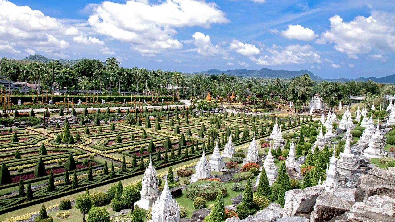 Pattayas Nong Nooch Botanical Garden