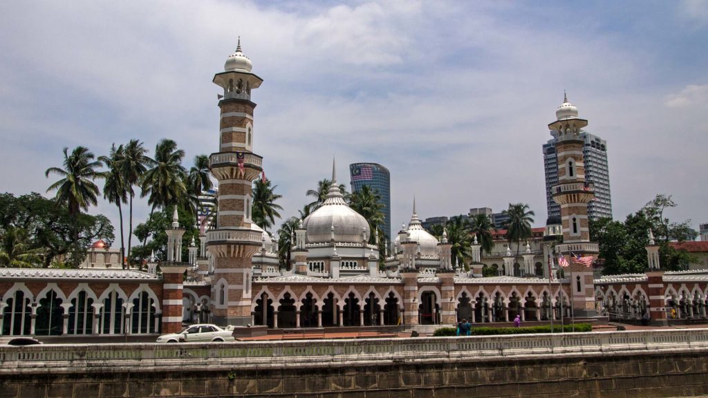 Masjid Jamek - one of the oldest mosques of Kuala Lumpur