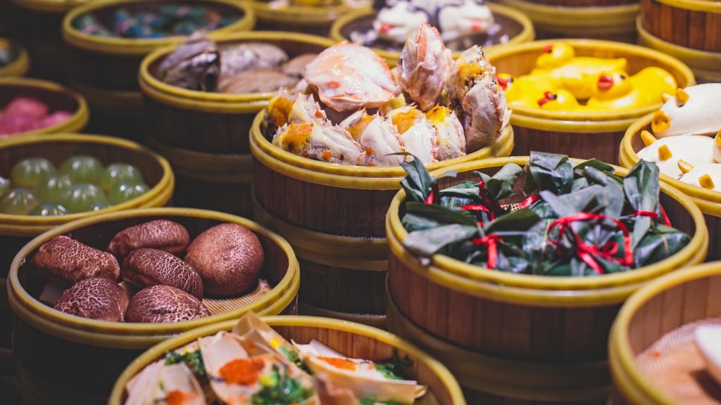 Dumplings in Shanghai, China