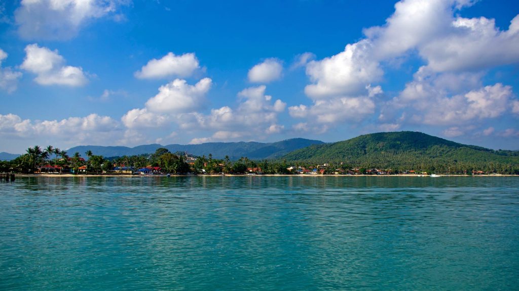 Die Nordküste von Koh Samui auf dem Weg zum Ang Thong Marine Nationalpark