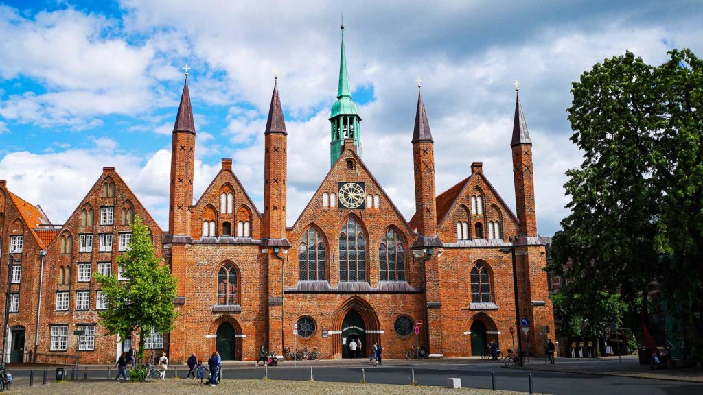 The Holy Spirit Hospital in the Old Town of Lübeck
