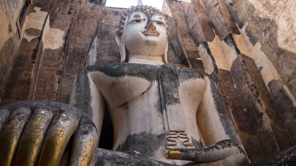 The Big Buddha in the Wat Sri Chum, Sukhothai