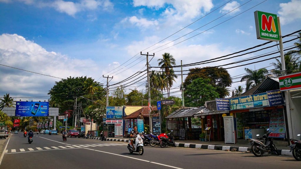 Im Zentrum von Senggigi Lombok