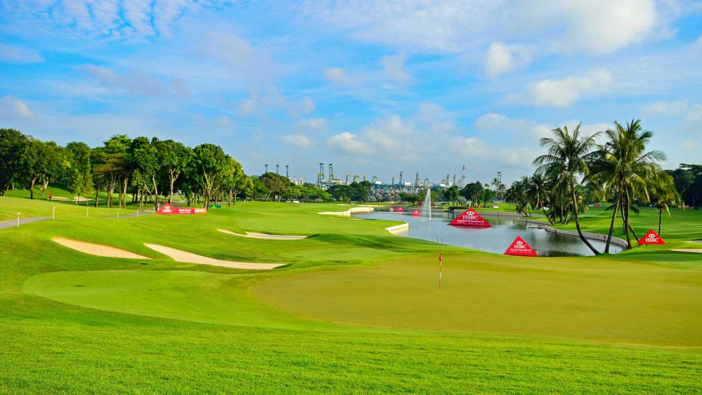 Der Sentosa Golf Club von Singapur