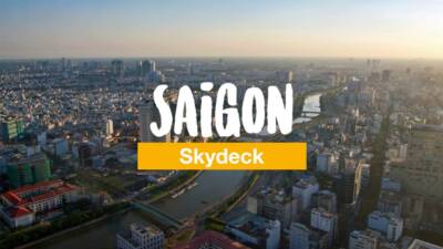 Das Saigon Skydeck auf dem Bitexco Financial Tower