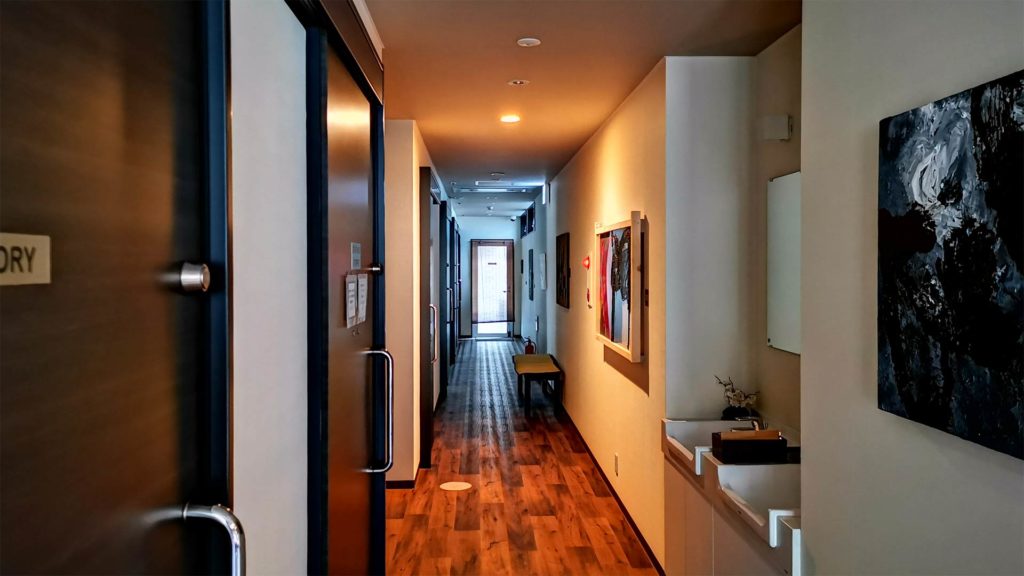 Hallway in the Seibido Inn, Kyoto