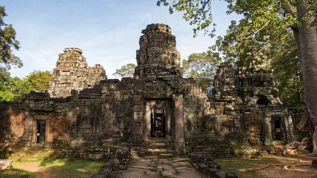 Der Banteay Kdei, einer der vielen Tempel von Angkor Wat, Kambodscha