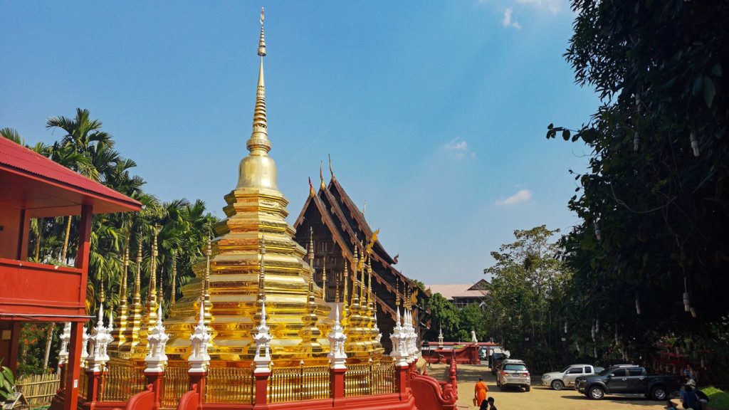 Goldene Pagode des Wat Phan Tao, Chiang Mai Old Town