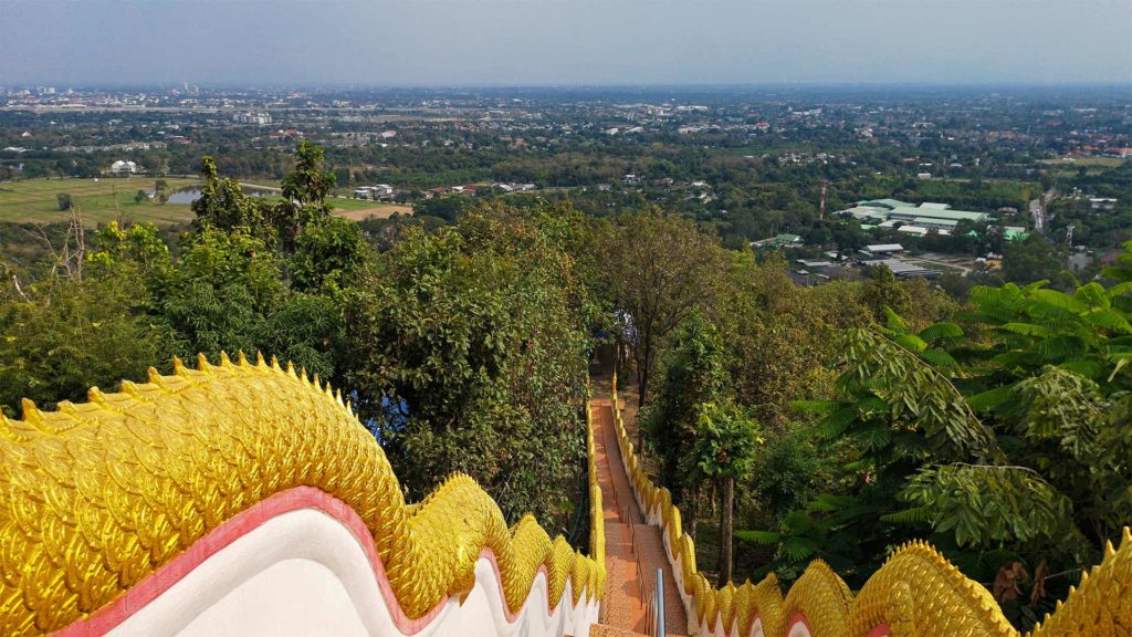 Aussicht vom Wat Phra That Doi Kham auf Chiang Mai