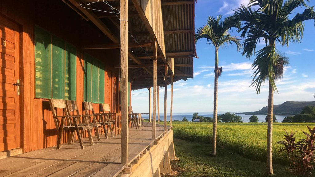 Die Wae Rebo Lodge in Flores, Indonesien