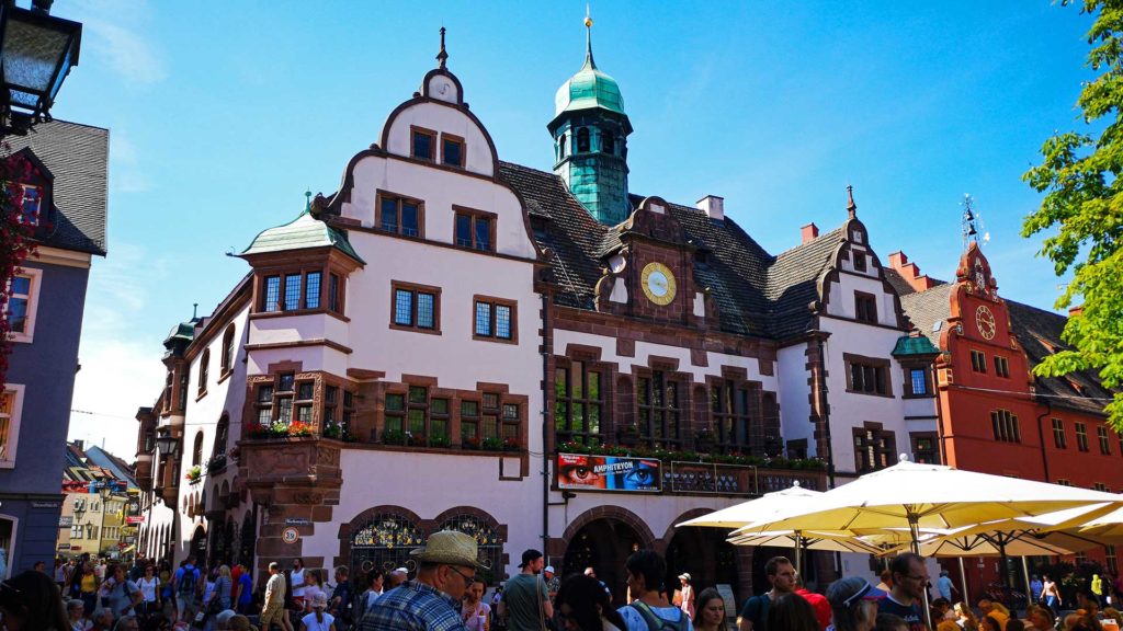 The Freiburg Town Hall (Rathaus)