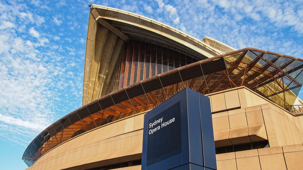 The famous Sydney Opera House