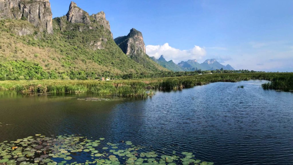 Beautiful landscape in the Khao Sam Roi Yot National Park, Thailand