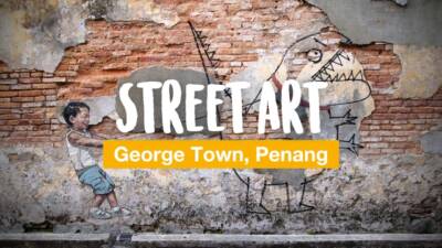 Street Art Penang – Entdeckungstour durch George Town