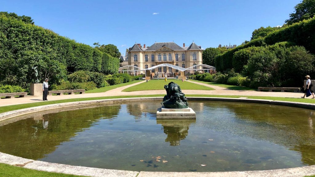 Das Musée Rodin in Paris, Frankreich