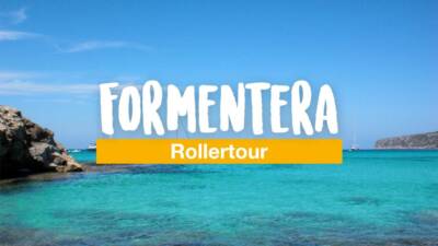 Rollertour durch Formentera