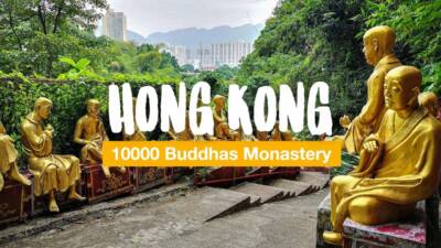 10000 Buddhas Monastery in Hong Kong