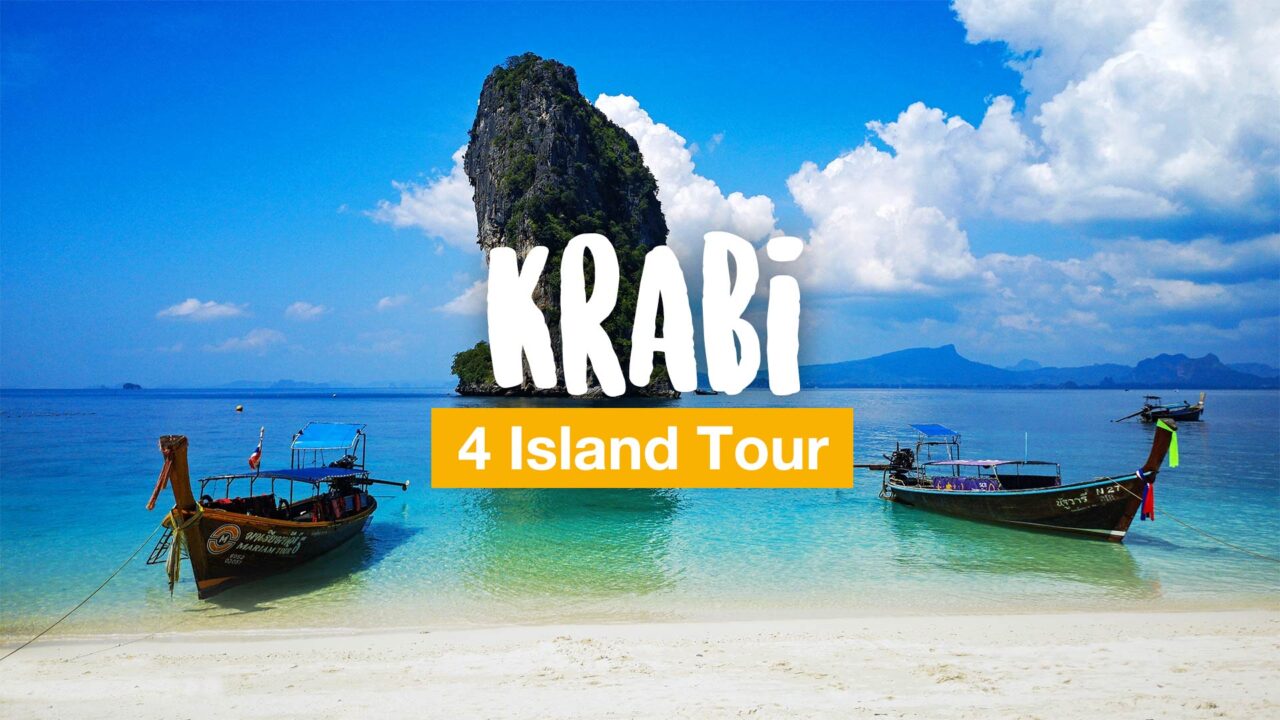 Krabi: 4 Island Tour aus Ao Nang