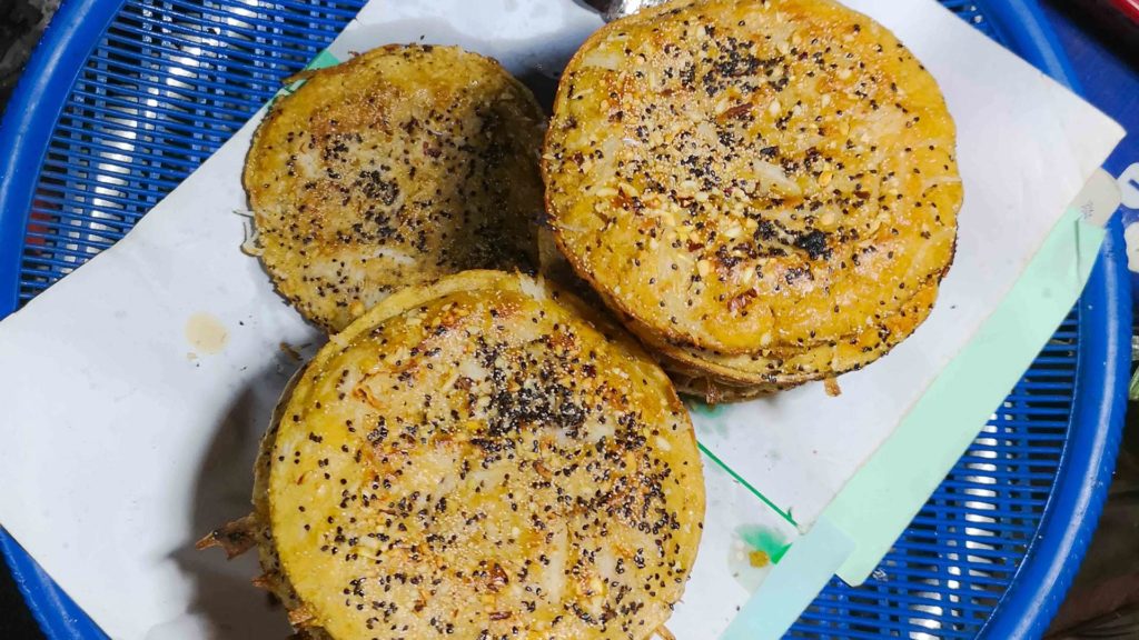 Burmesische Pfannkuchen: Pow Maut
