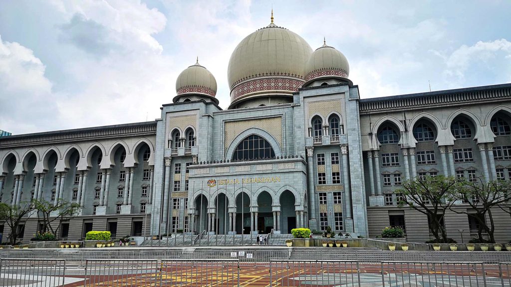 Der beeindruckende Palace of Justice in Putrajaya