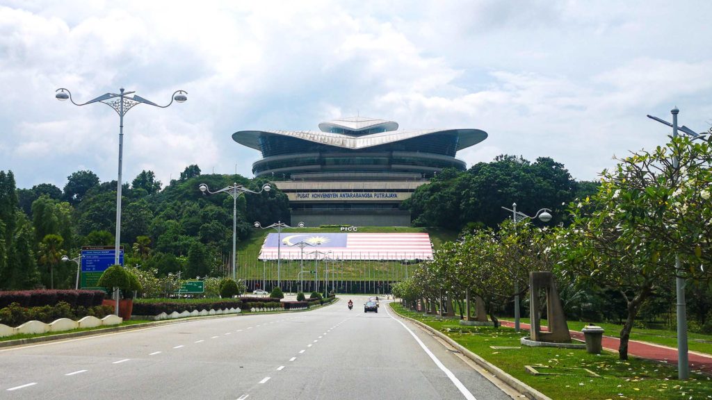 Das Putrajaya Convention Center in Putrajaya