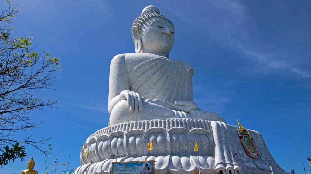 Die Sicht auf den Big Buddha von Phuket