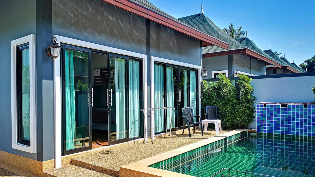 Als Unterkunft in Thailand eine kleine Villa in Ao Nang, Krabi