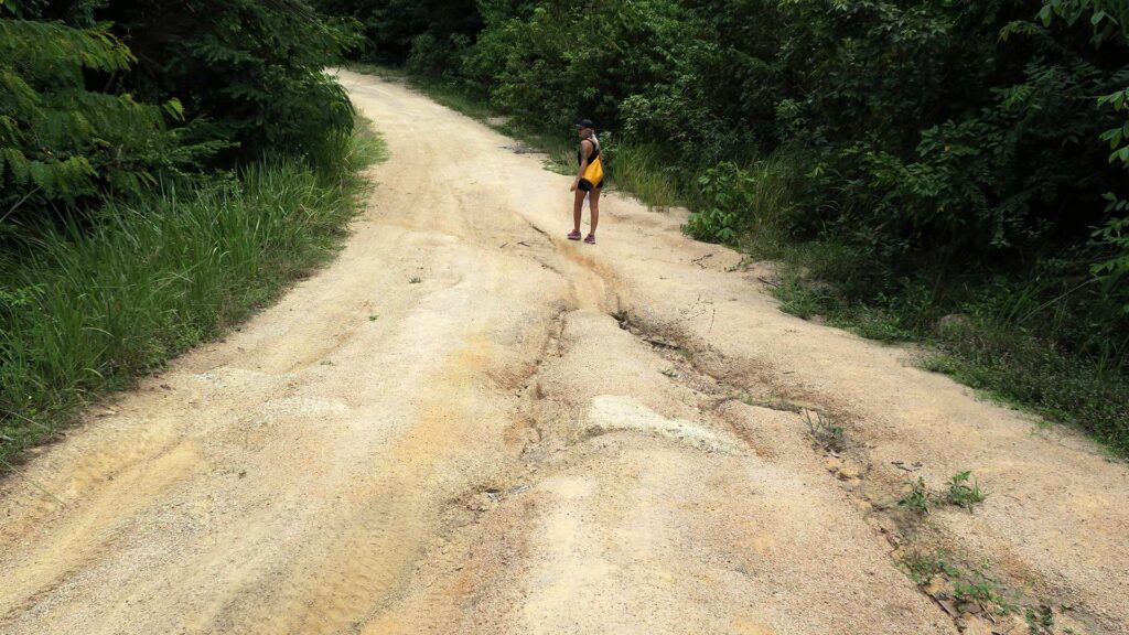 Straße zum Haad Yuan, Koh Phangan