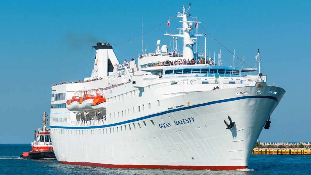 Die MS Ocean Majesty auf einer Nordeuropa Kreuzfahrt