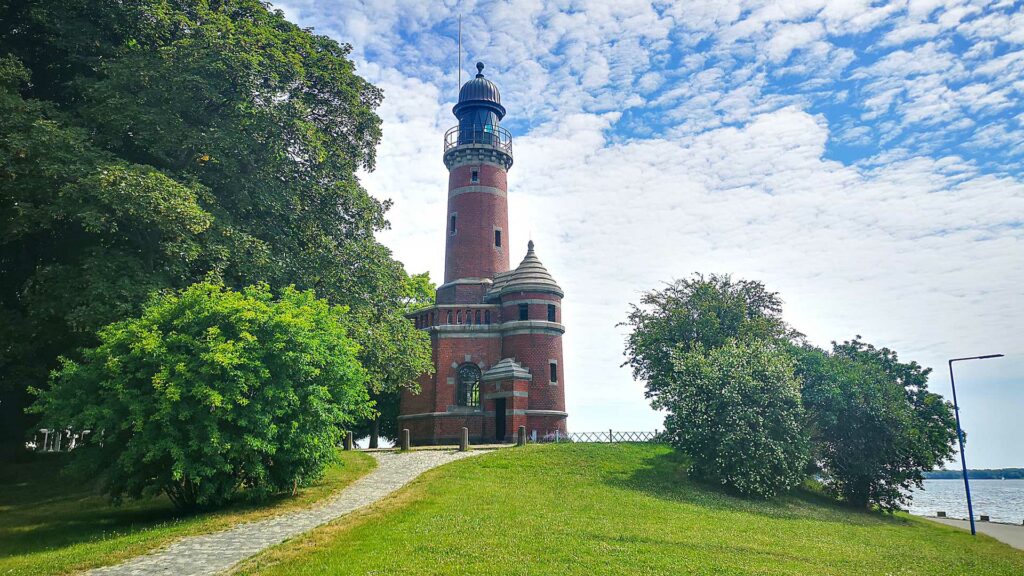 Der Leuchtturm von Kiel Holtenau