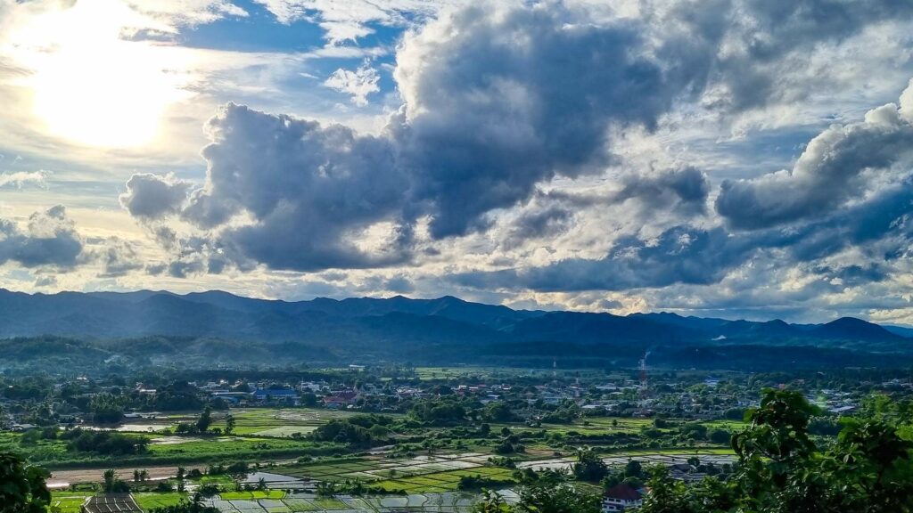 Mountain view in Mae Hong Son