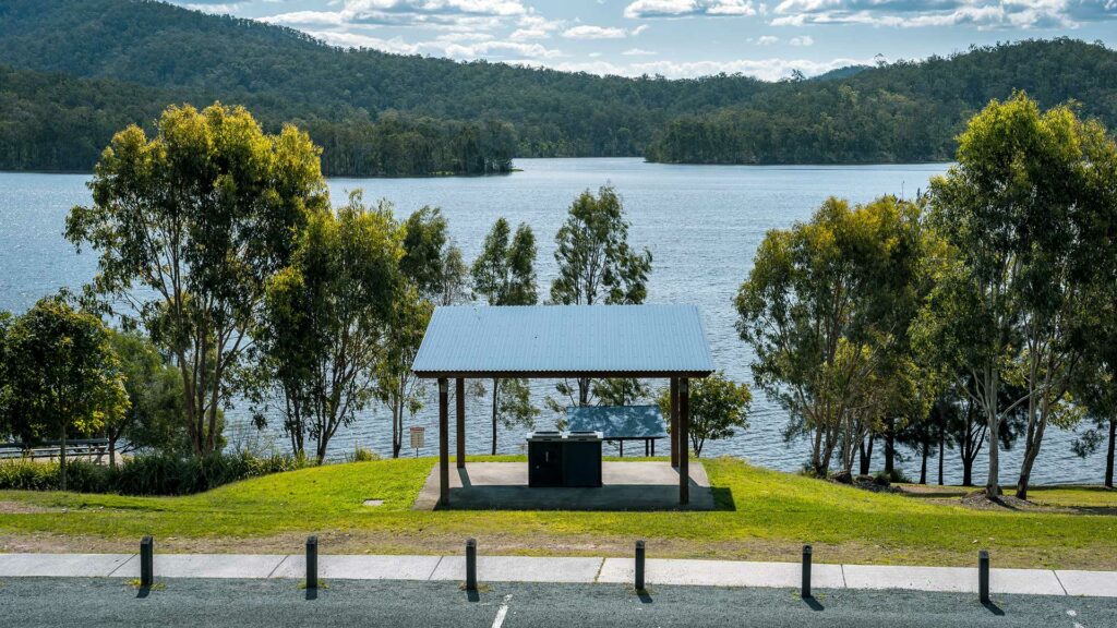 Public grill in Australia