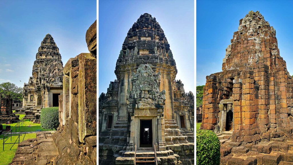 The Prangs in the Phimai Historical Park