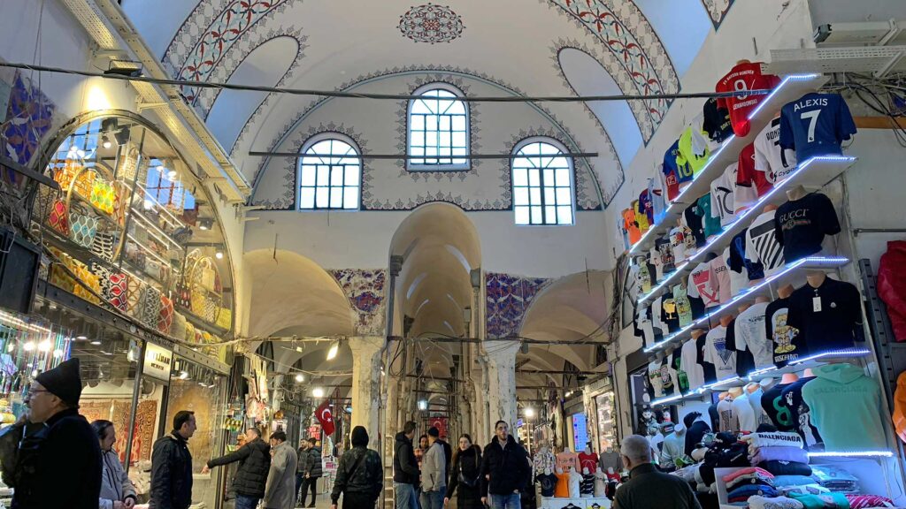 The Grand Bazaar in Istanbul, Turkey