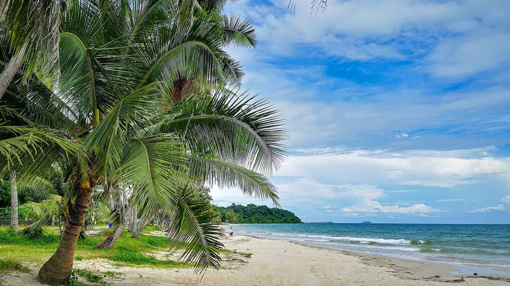 Thung Wua Laen Beach in northern Chumphon