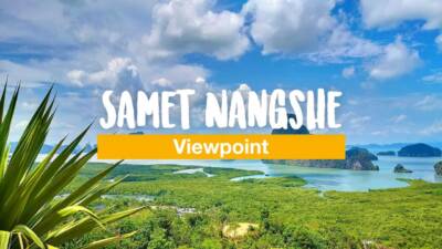Ein Ausflug zum Samet Nangshe Viewpoint