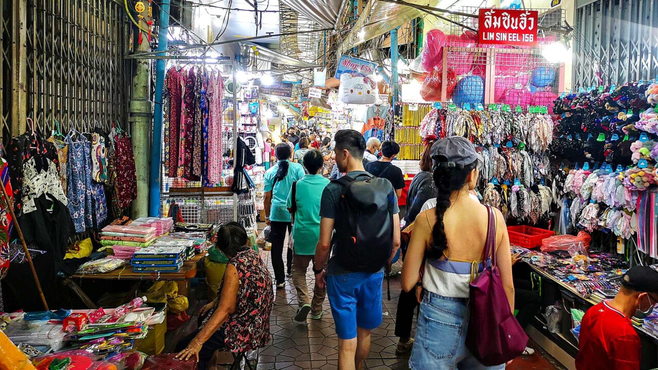 Die Sampaeng Lane zum Shoppen in Chinatown, Bangkok